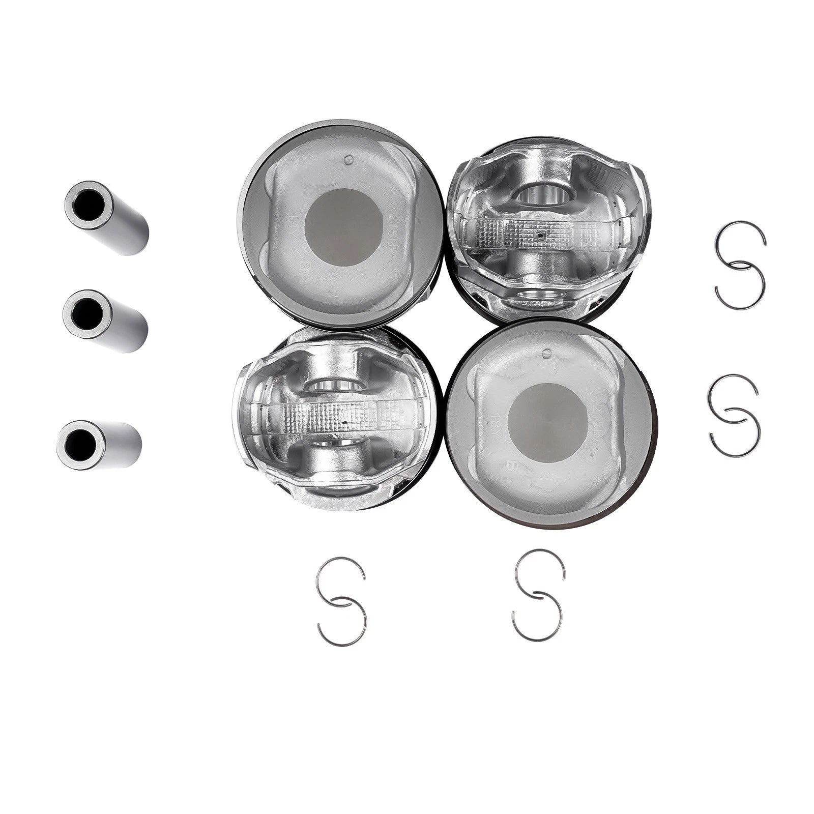 Pistons with Rings for Toyota Camry RAV4 Scion tC Lexus 2.4L (2007–2013)
