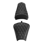 Rider Driver Passenger Seat for Kawasaki Ninja 650 Z650 (2017–2019) Black