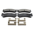 Set of 4 Bosch QuietCast Ceramic Slotted Brake Pads for Cadillac Chevrolet GMC Hummer