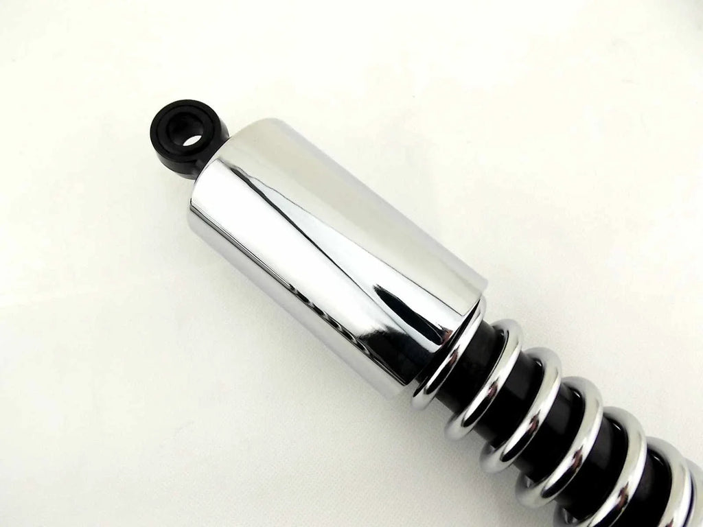 335mm JBS Black/Chrome Rear Shock Absorbers for Honda CN250 Fusion