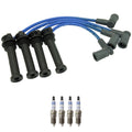 NGK Wire Set & Bosch 4 Platinum Spark Plugs for Ford Ranger 2.3L L4 (2001–2010)