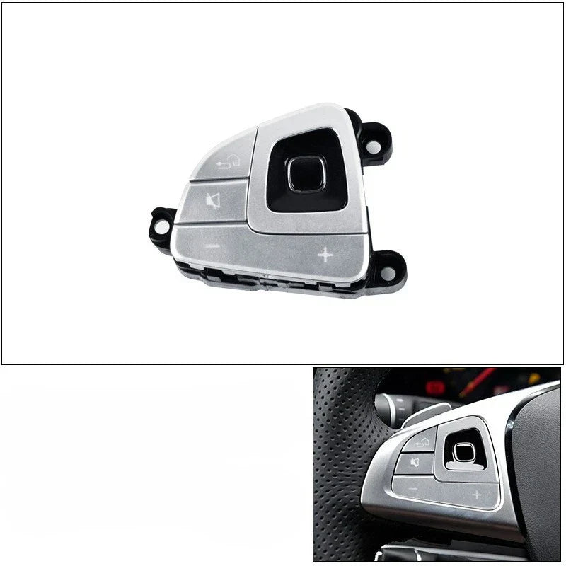 2 x Steering Wheel Switch Button Set for Benz E-Class W213 W238 (2016–2018)