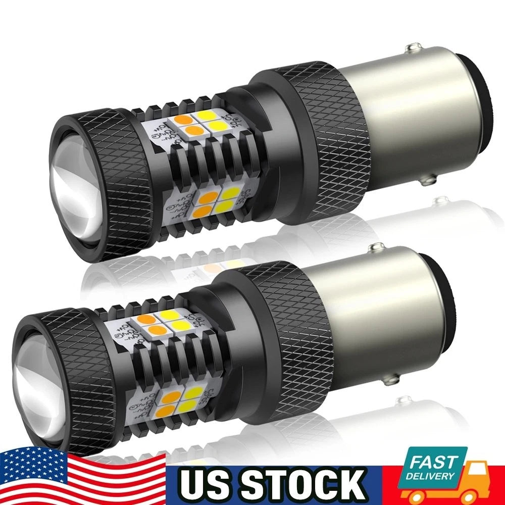 2X LED Turn Signal Light Bulb for Make Model (YYYY–YYYY)