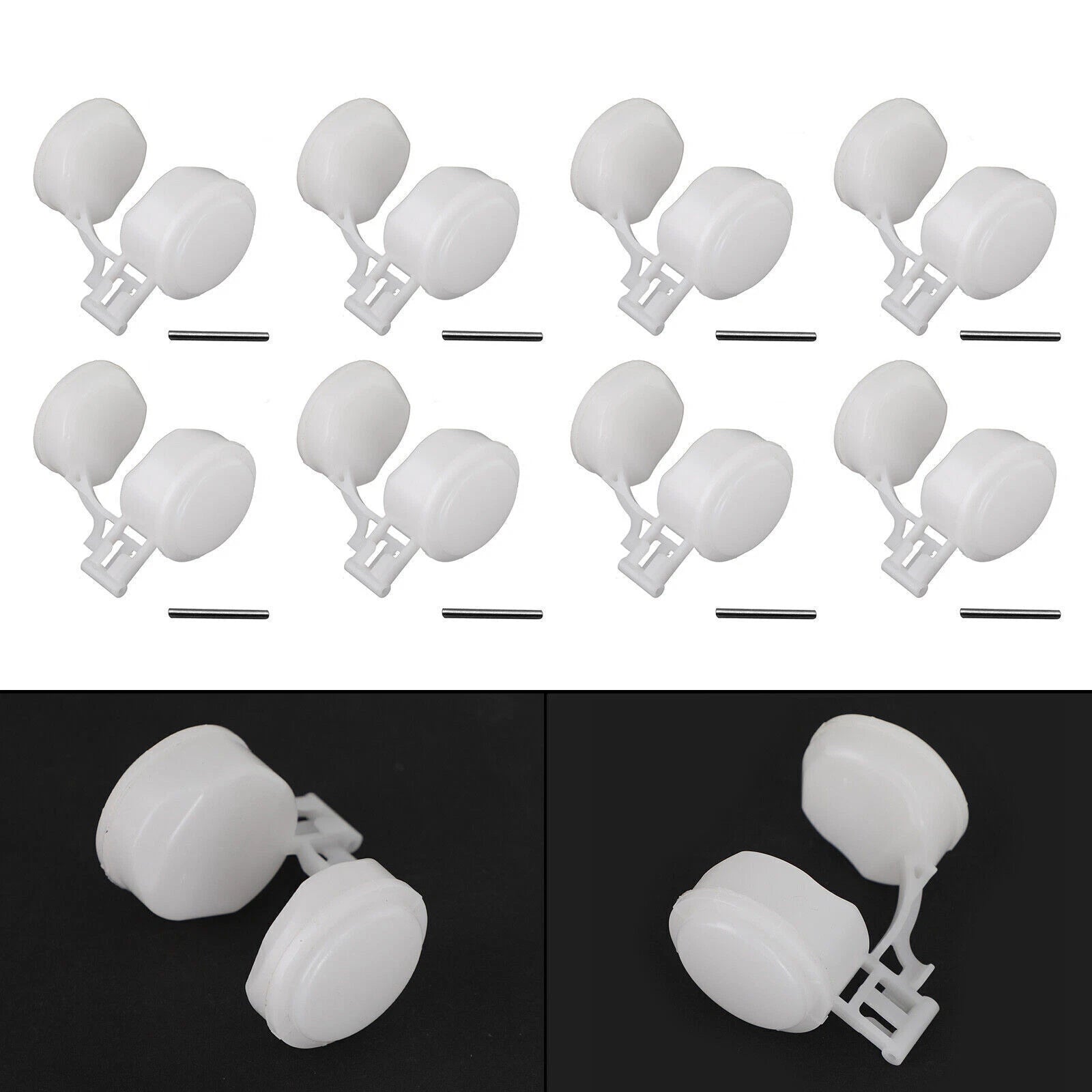 8X Carburetor Repair Kit Float for Honda CBR1000F CB1000 VFR750F VF750C (1987–1999)