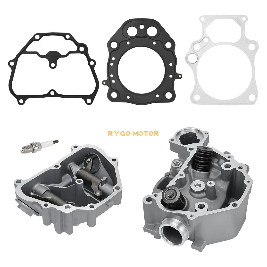 Cylinder Head Assembly with Valves Cover & Gaskets for Honda Rancher 420 TRX420 (2009–2024)