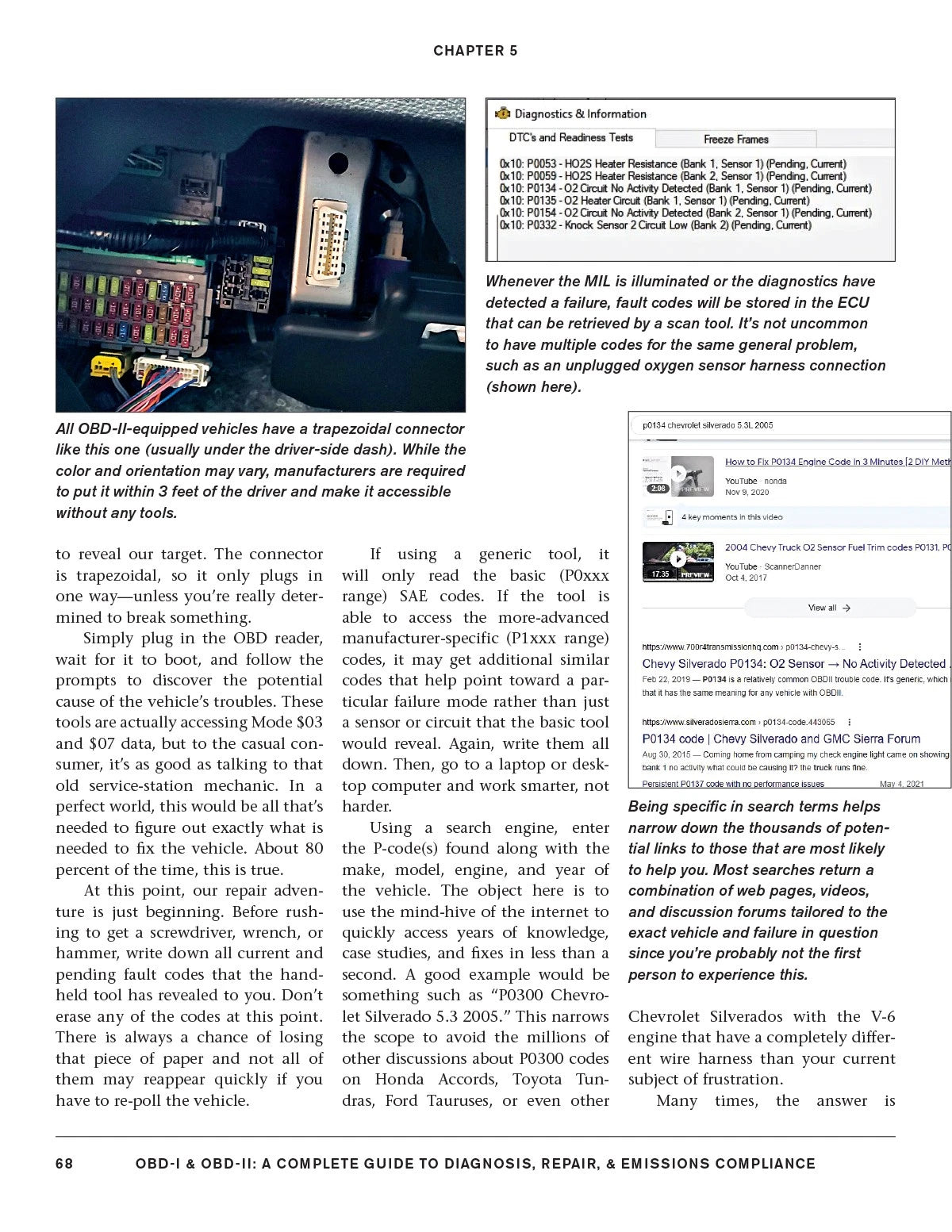 OBD-I & OBD-II Diagnostics Guide for All Vehicles 