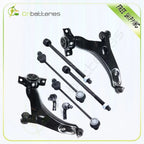 Set of 4 Front Lower Control Arm Ball Joints Sway Bars Tie Rods for Ford Focus (2000–2004)
