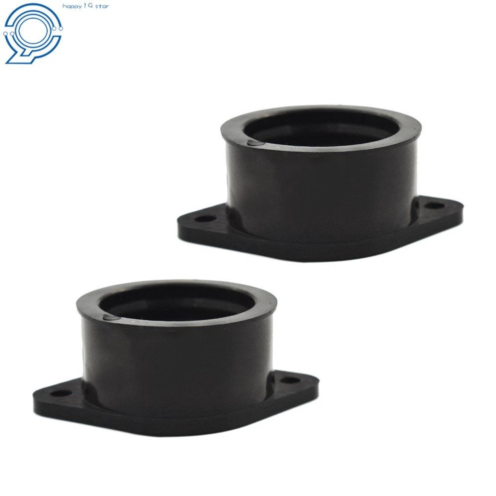 2Pcs Carburetor Insulator Intake Boot Set for Kawasaki KZ440 (1980–1983) 16065-1027