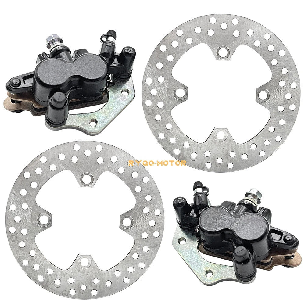 Front Brake Caliper & Rotor Disc for Kawasaki Prairie 650 700 (2002–2006)