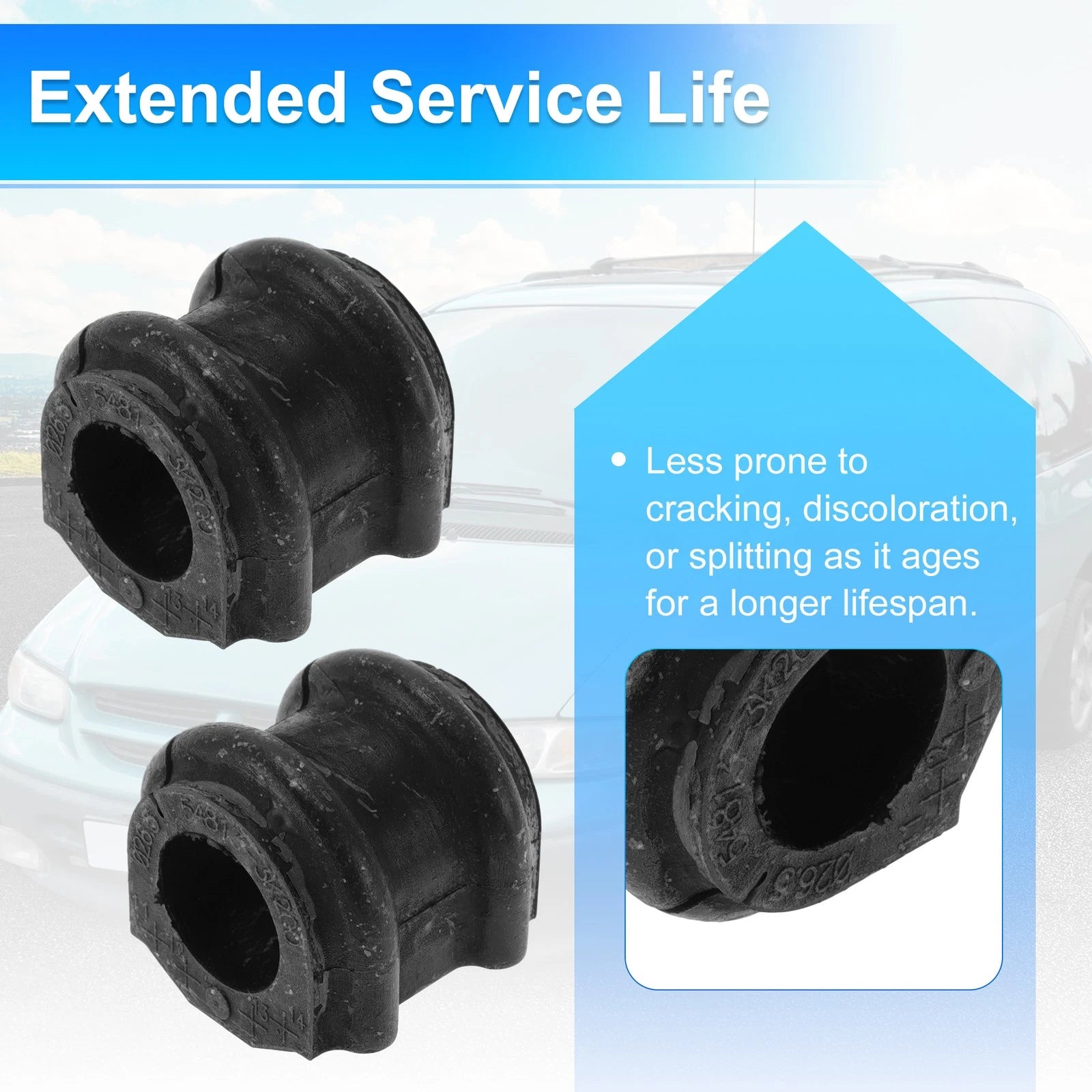 Stabilizer Sway Bar Bushing Kit No.K200280 for Hyundai Entourage (2007–2009)