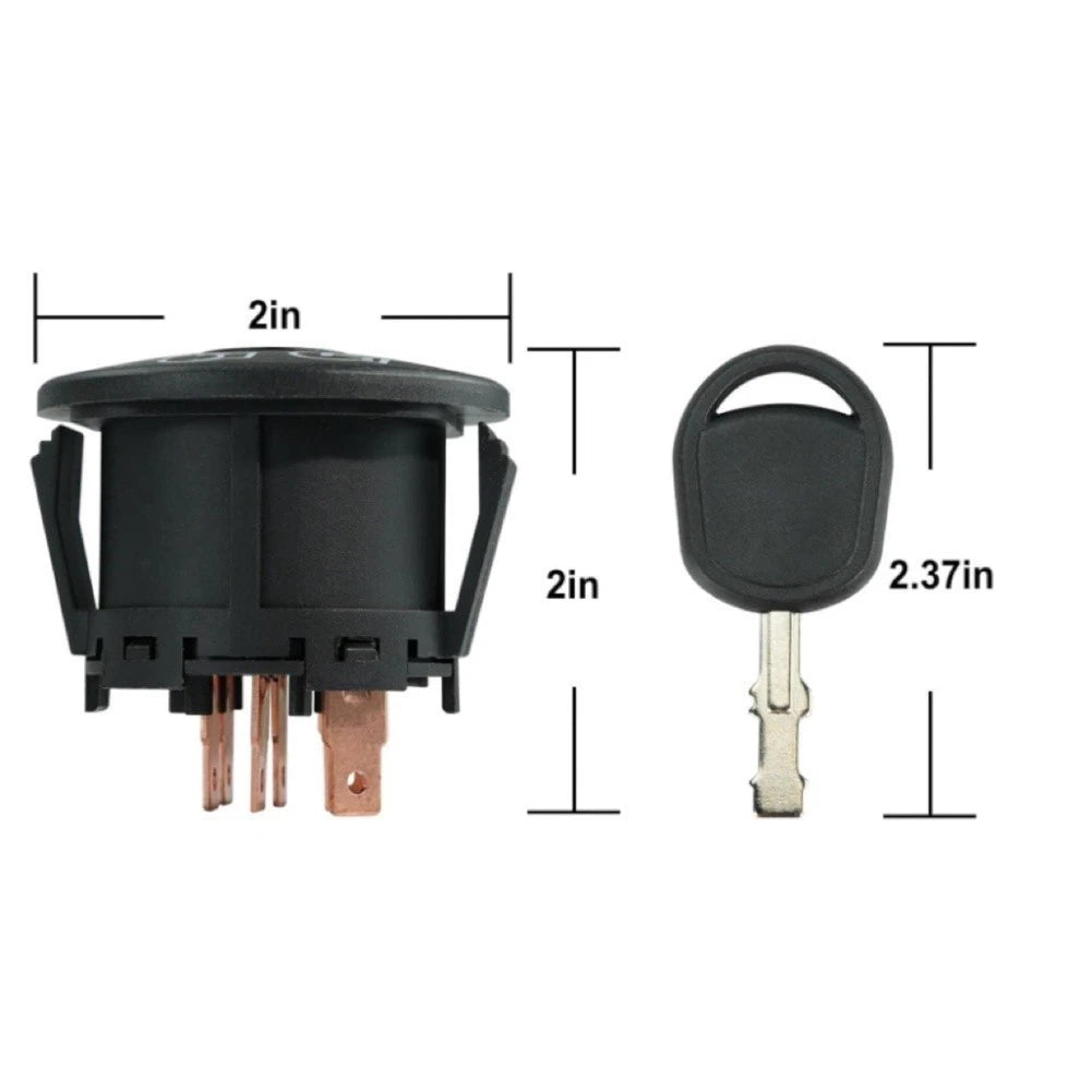4 Position Ignition Switch for Craftsman Lawn Mowers & Tractors (532193350)