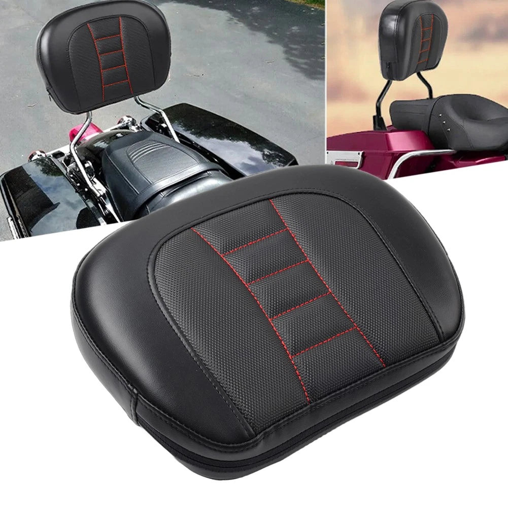 Sissy Bar Passenger Backrest Pad for Harley Touring Road King (1997–2023)