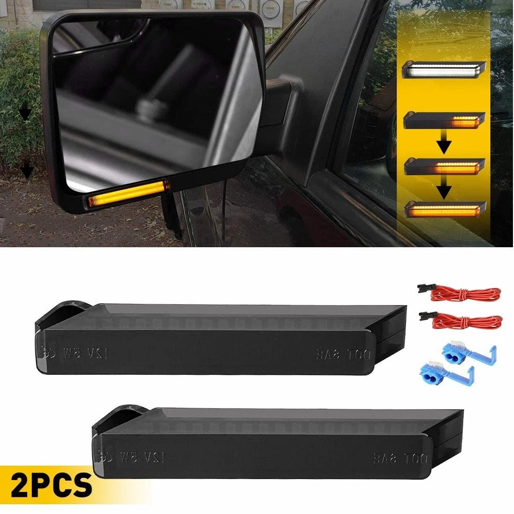Sequential LED Under Side Mirror Turn Signal Light for Ford F-150 (2004–2014)