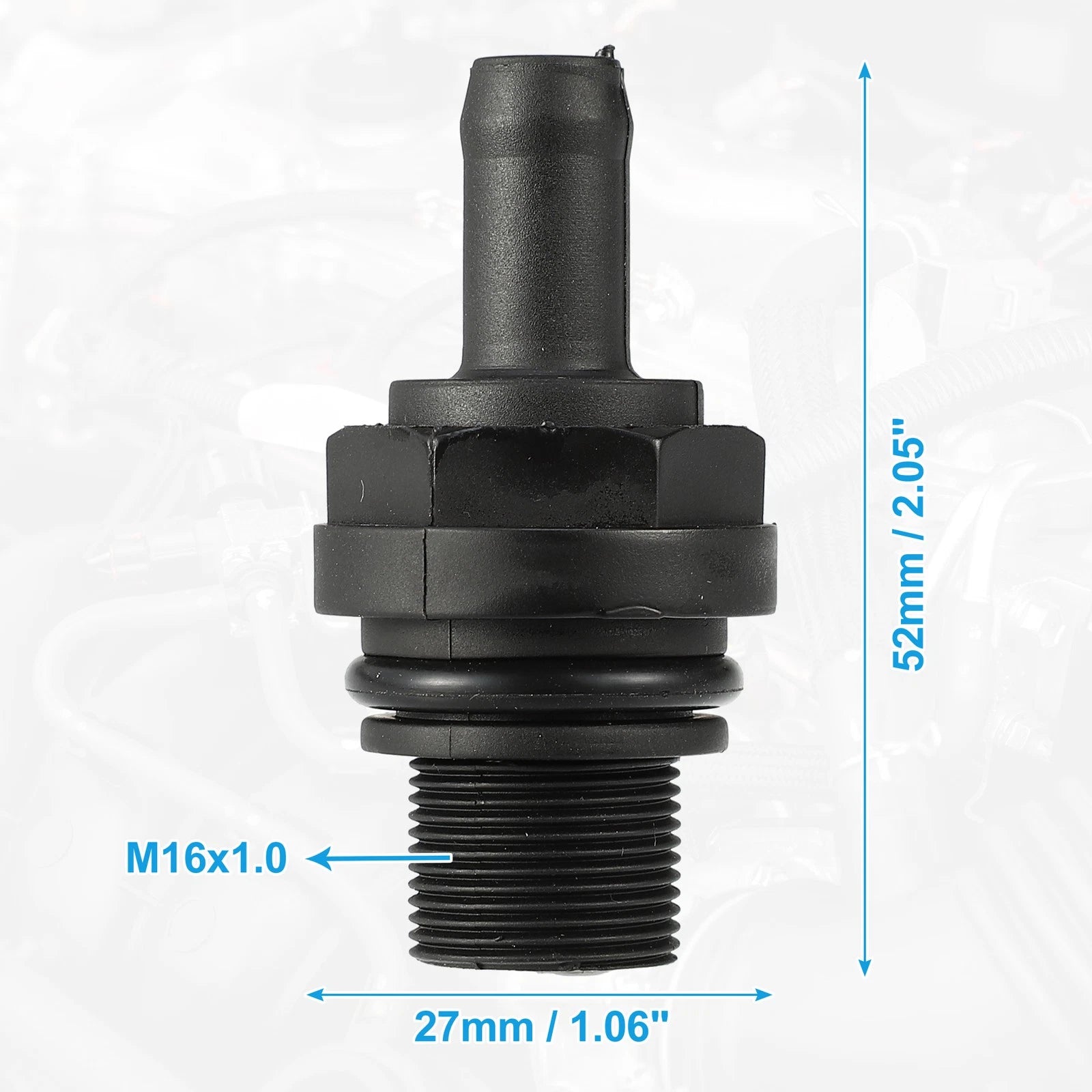PCV Valve for Toyota Tacoma (2005–2015) No. 122040C010
