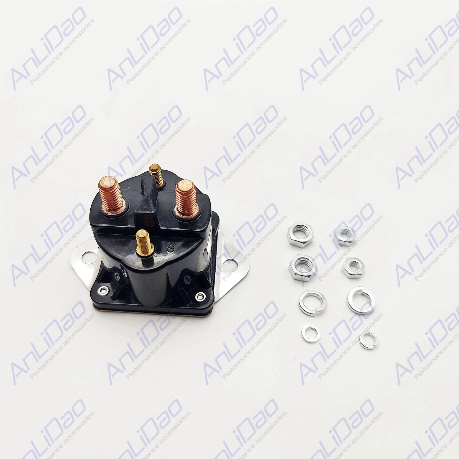 12V Starter Solenoid for Mercury (PH375-0028, 89-68258A4, 89-853654A1, 852565)