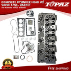 Complete Cylinder Head with Valve & Gasket for Kubota V1505