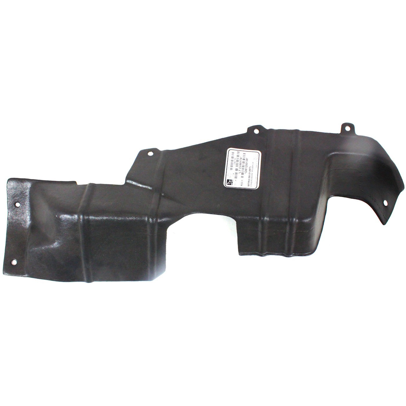 Set of 2 Engine Splash Shields for Chevy Metro (1998–2001)