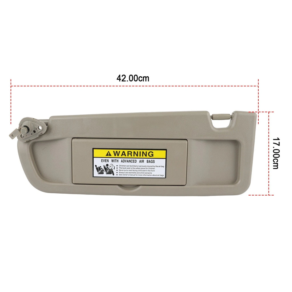 Driver Left Side Sun Visor for Honda Civic (2006–2011)