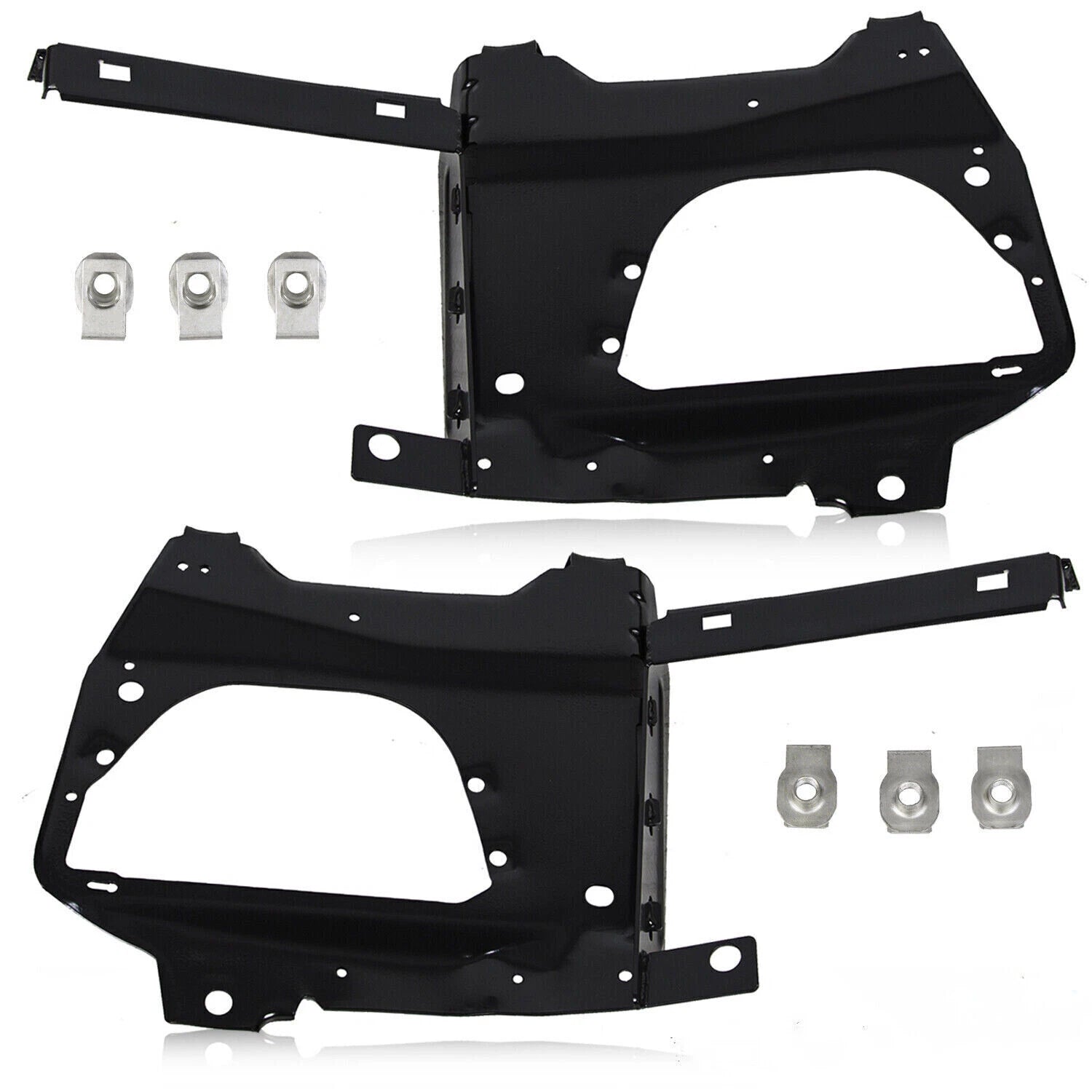 Front Steel Bumper Bracket Mount Kit for Dodge Ram 2500 3500 (2010–2018)