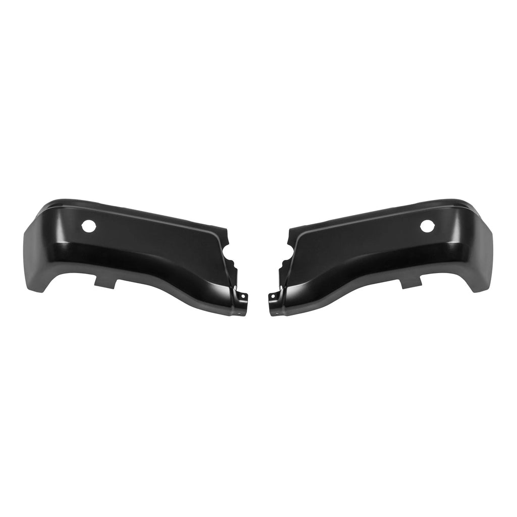 Set of 2 Chrome Rear Bumper End Caps for Ford Ranger (2019–2023)