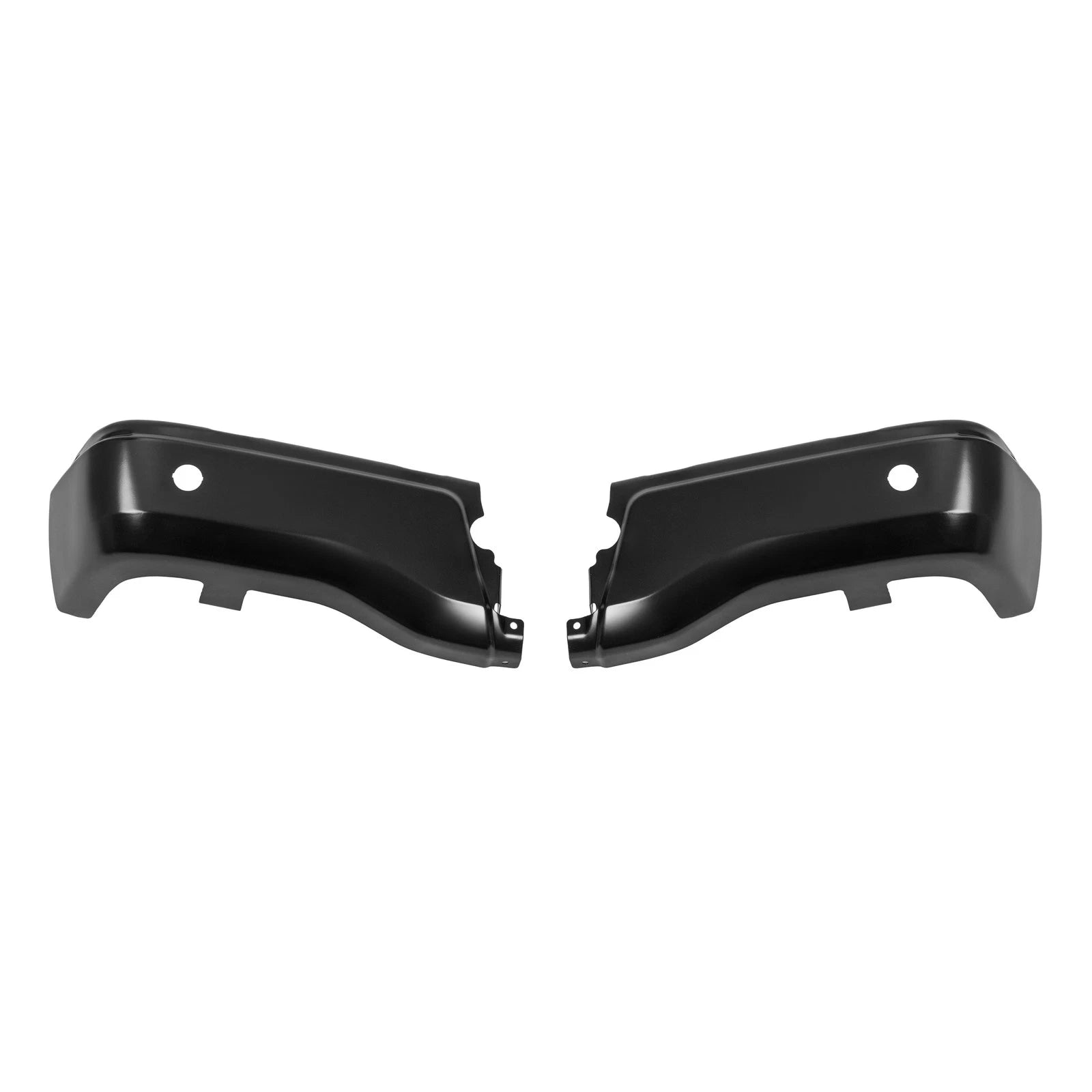 Set of 2 Chrome Rear Bumper End Caps for Ford Ranger (2019–2023)
