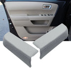 Set of 2 Leather Front Door Panels Armrest Covers for Honda Pilot (2009–2015)