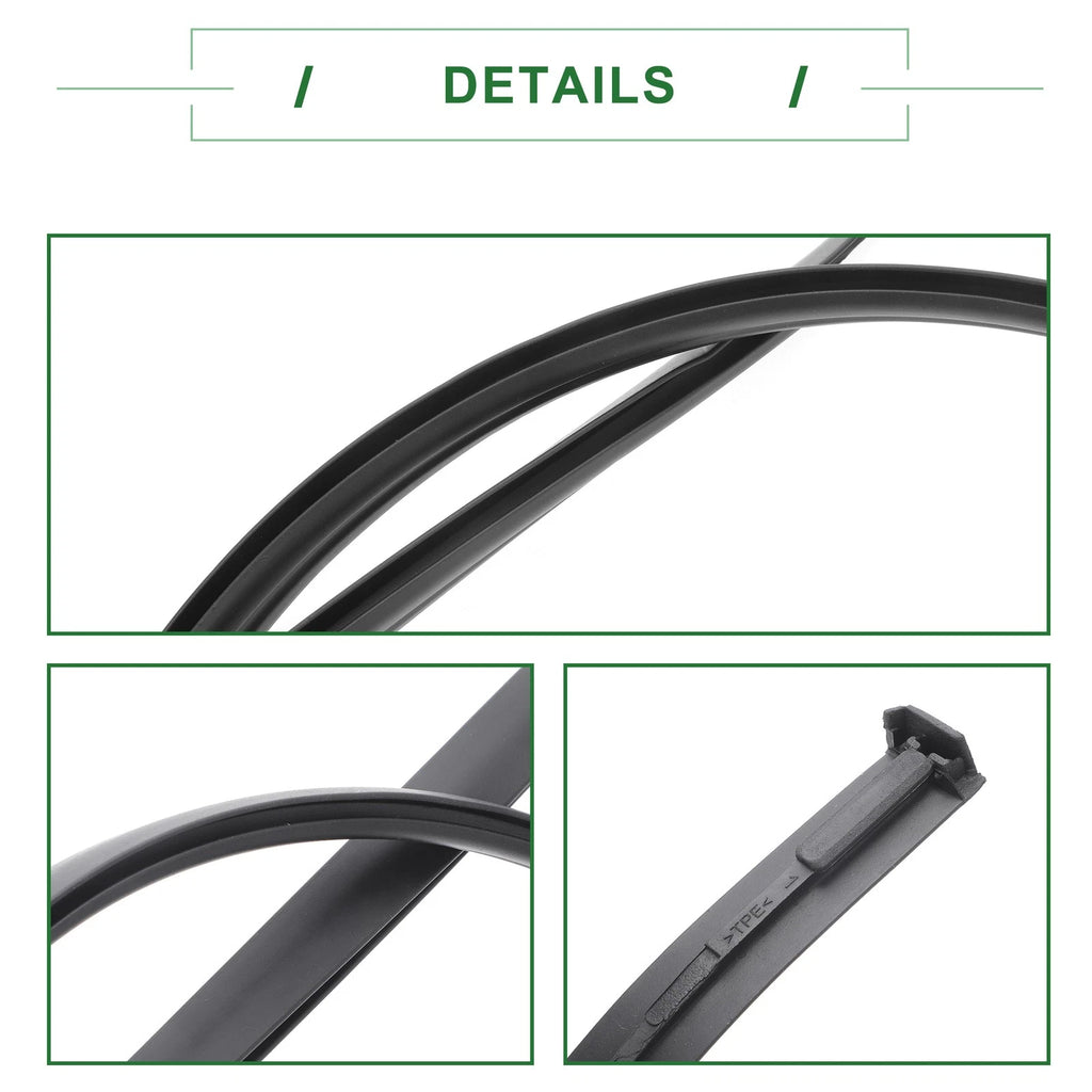 Left Side Roof Sealing Strip Sunroof Trim No. 7555602260 for Toyota Corolla (2014–2018)