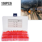 150 Pcs Brake Bleeder Screw Caps for Universal Applications (All Years)