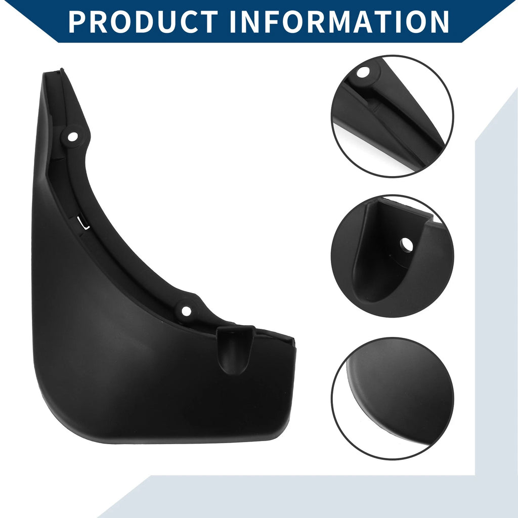 Set of 4 Mud Flaps Splash Guards for Mercedes-Benz C Class (2015–2021)