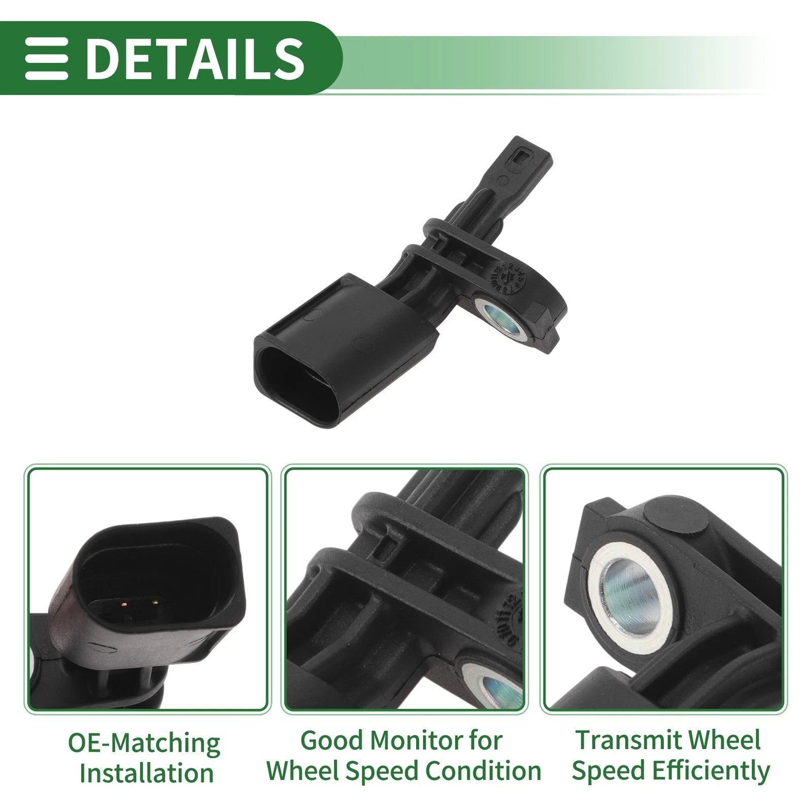 ABS Wheel Speed Sensor No.WHT003860A for Volkswagen Polo (2018–2021)