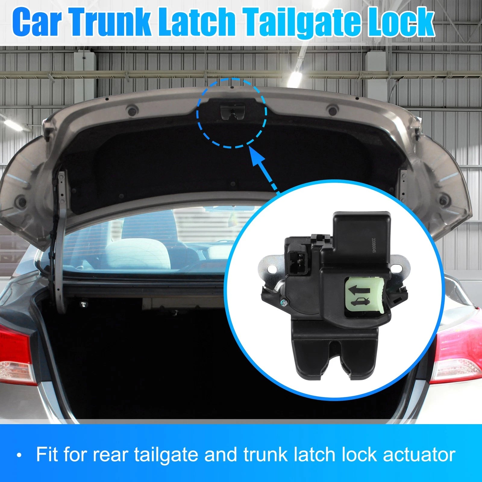 Trunk Latch Tailgate Lock 81230-A7030 for Kia Forte (2013–2018)