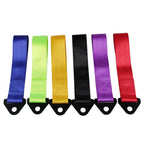 Tow Strap Set for Front Rear Bumper Towing Hook (Sports)