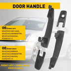 2pcs Exterior Door Handle for Ford Focus (2012–2018) Driver Passenger Side