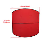 Red Tuff Top Tractor Canopy for ROPS 52" X 52" (Includes Mounting Accessories)