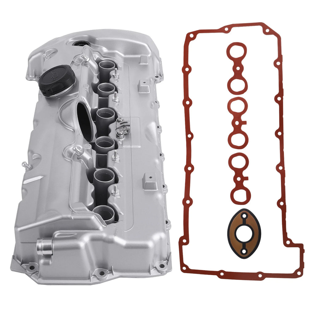 Aluminum Engine Valve Cover Set for BMW 325i 325xi 330i 330xi (2006)
