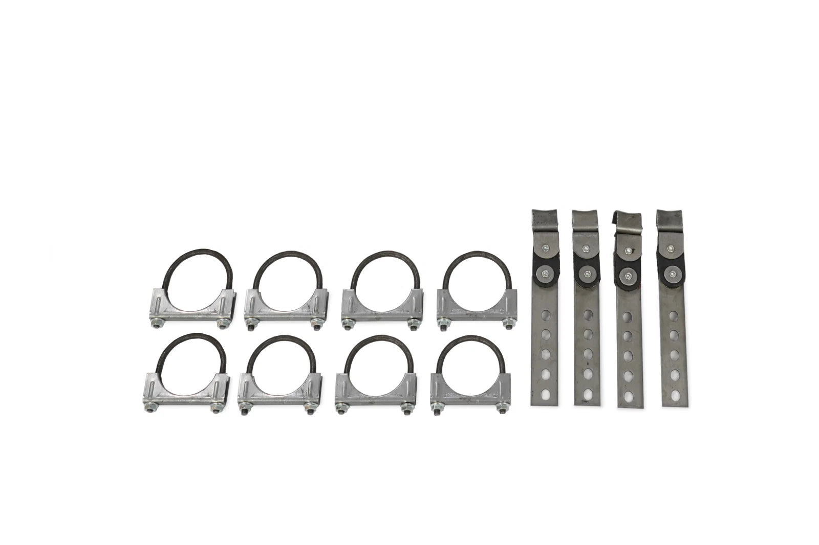 2.5" Dual Exhaust Kit for GM G Body (1978–1988) - 2 Chamber, Rear Exit, Black Tip