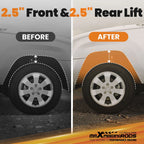 2.5" Suspension Lift Kit for Jeep Wrangler YJ (1987–1995)