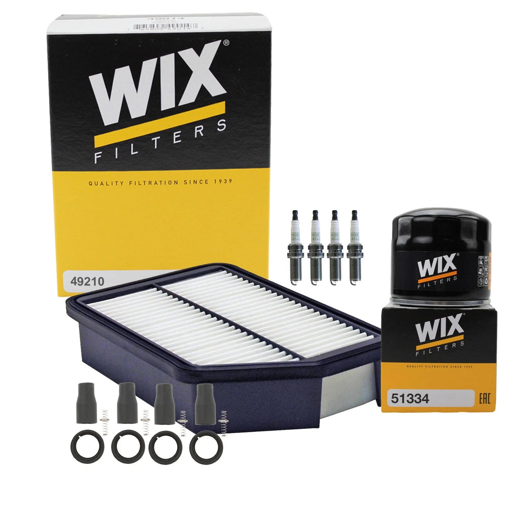 Tune Up Kit with 4 NGK Spark Plugs & Coil Boots for Sportage Tucson (2011–2016)