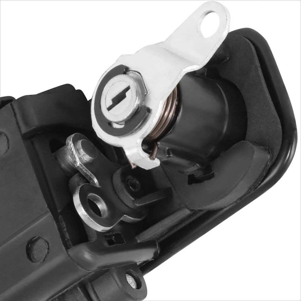 Front Left Exterior Door Handle w/ Keyhole for Audi 80 90 (1988–1991)