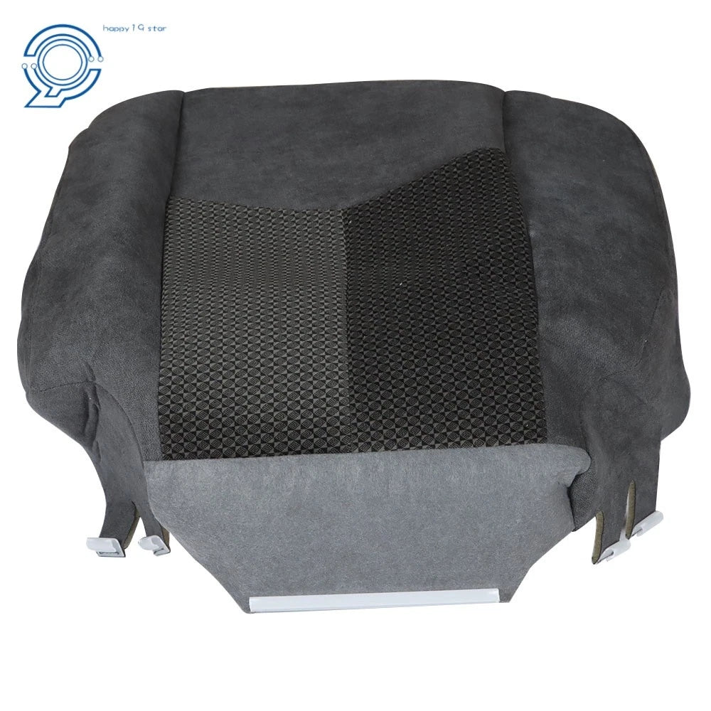 Driver Bottom Seat Cover for Chevy Silverado (2003-2006) Dark Gray Cloth