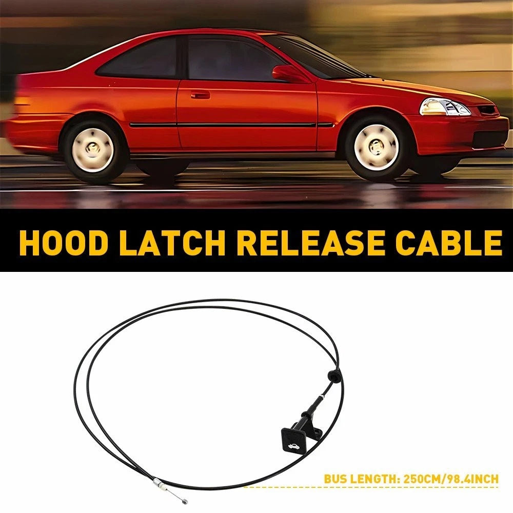 Hood Latch Release Cable for Honda Civic (1996–2000)