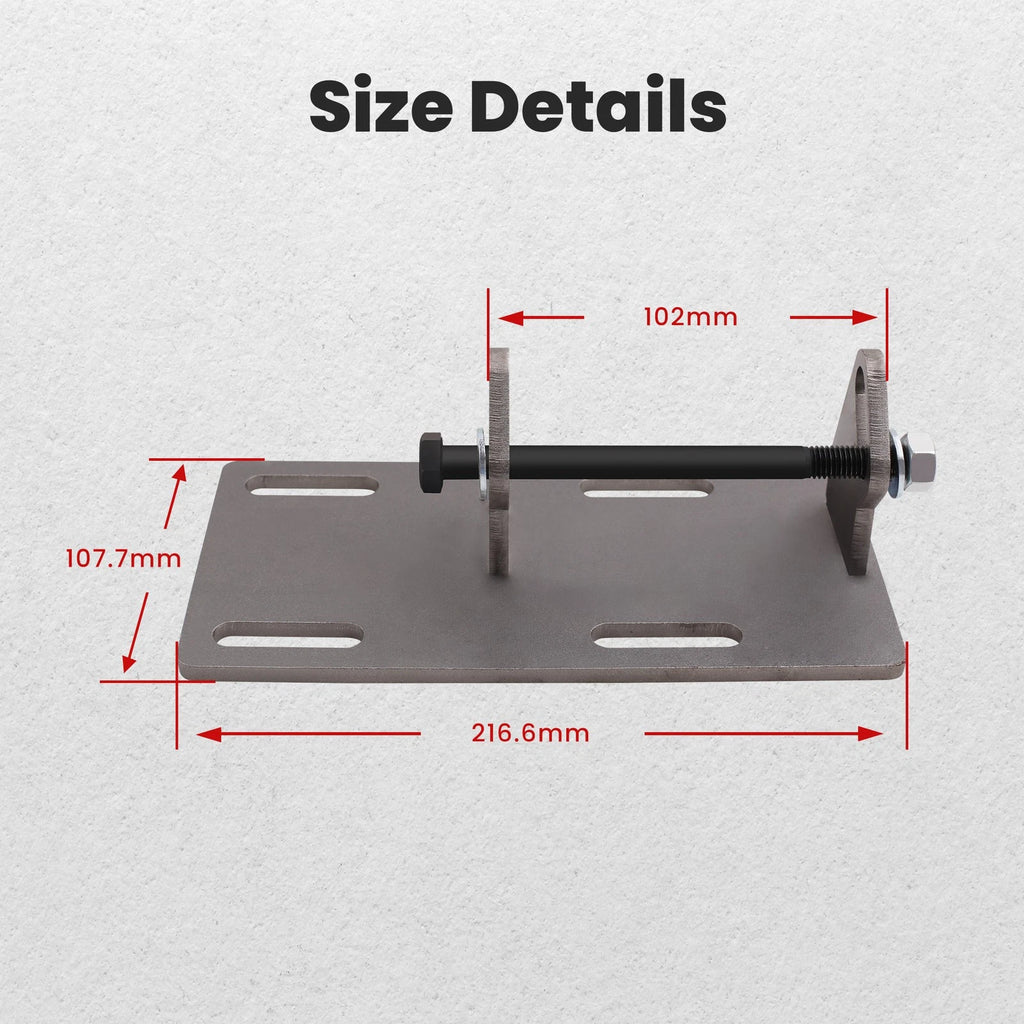 Engine Mount Adapter Plates Swap Kit for Chevrolet C10 (1973-1987)
