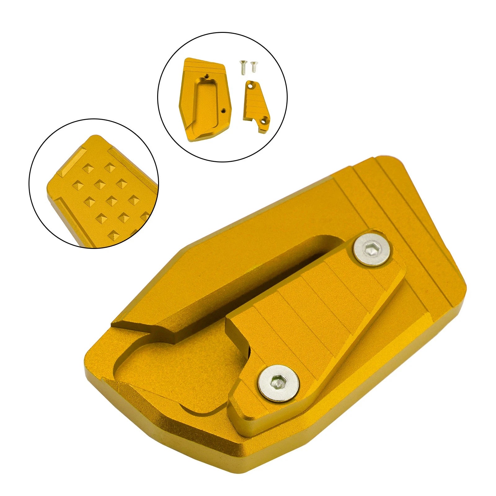 Extension Brake Foot Pedal Enlarger Pad for BMW K1600B K1600GA (2018–2025)