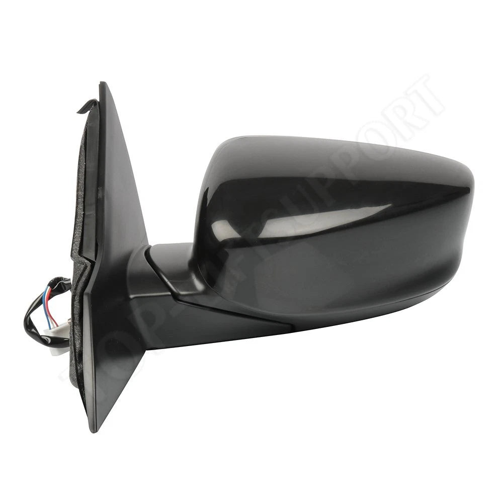 Pair of Power Manual Fold Black Mirrors for Honda Accord (2013–2017)