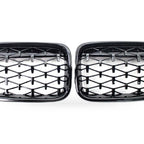 Meteor Diamond Grille Mesh for BMW X3 X4 F25 F26 (2014–2016)