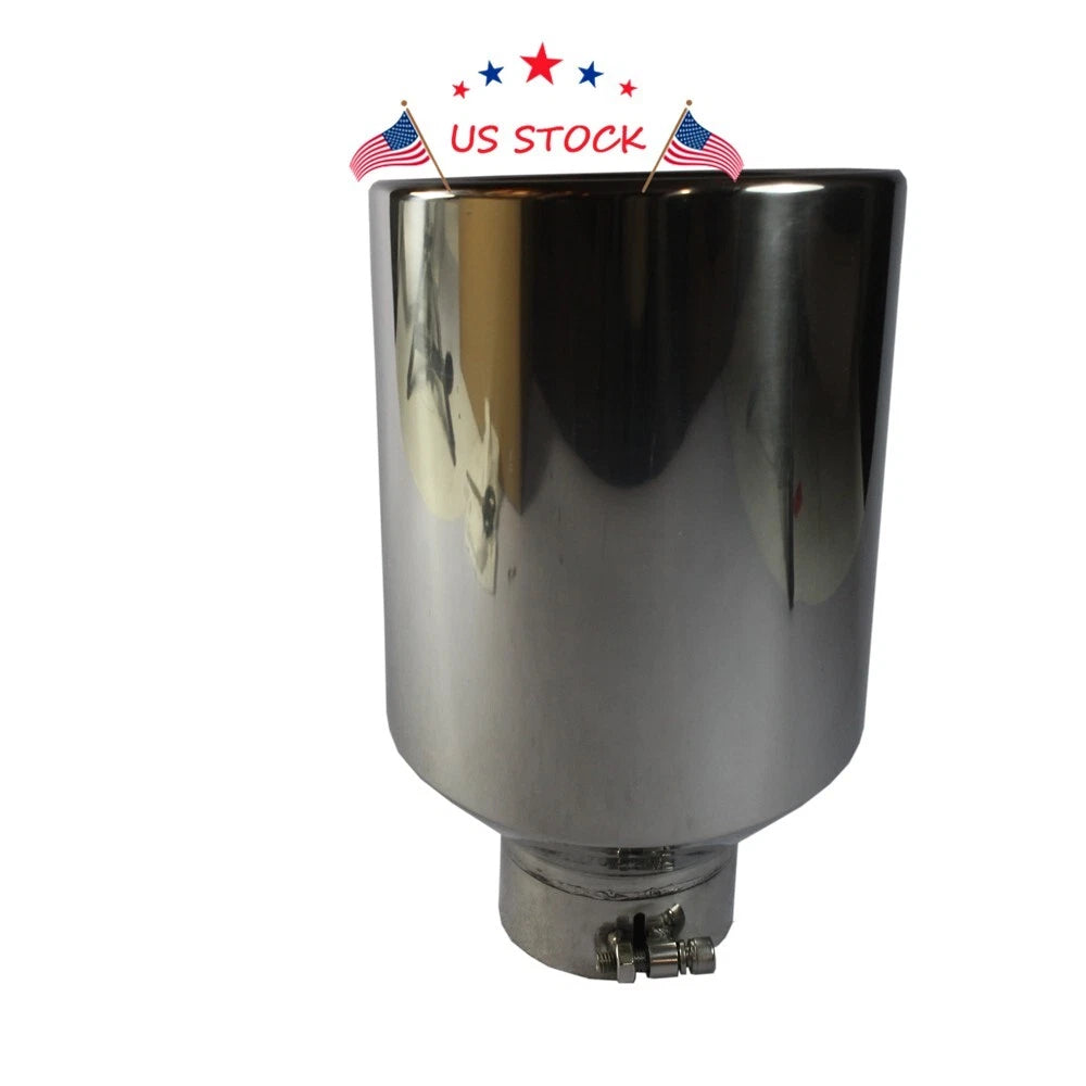 4" Inlet 8" Outlet Stainless Steel Exhaust Tip for Diesel Trucks