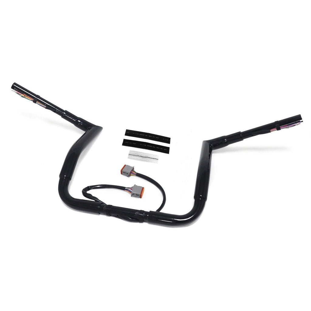 14" Rise HandleBar for Harley Glide FLTRI FLHT/I FLHTCUI FLHTCI FLHX/I (1996–2006)