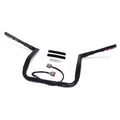14" Rise HandleBar for Harley Glide FLTRI FLHT/I FLHTCUI FLHTCI FLHX/I (1996–2006)