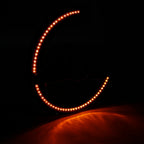 Brake Rotor Cover LED Amber Light Smoke Lens for Honda Goldwing GL1800 (2018–2023)