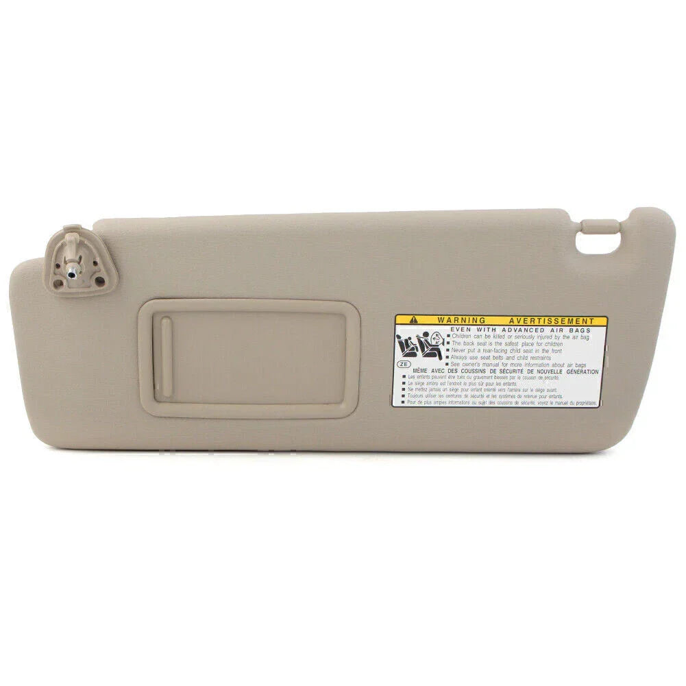 Beige Car Sun Visor Left for Toyota Highlander (2004-2007)